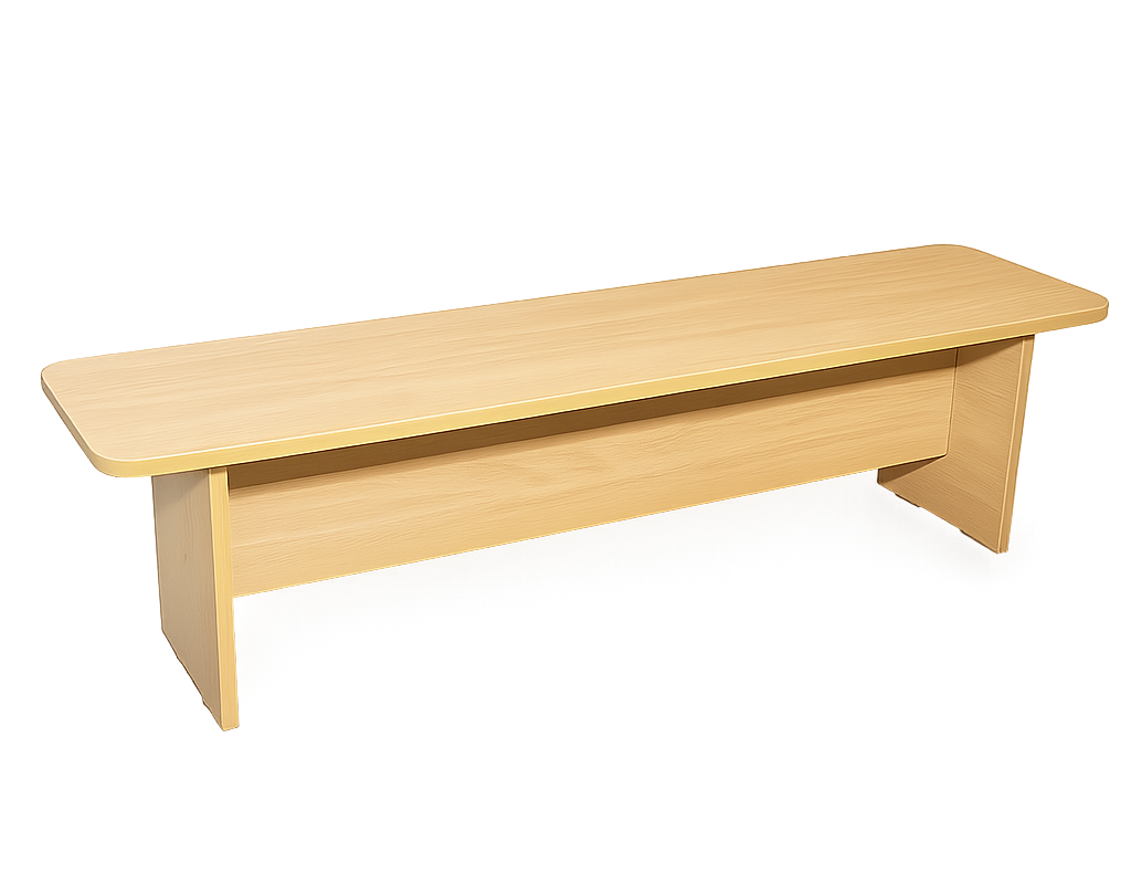 Дитяча лава з ламінованої ДСП, ЛЕЛЕКА, 1200х300х300 мм.